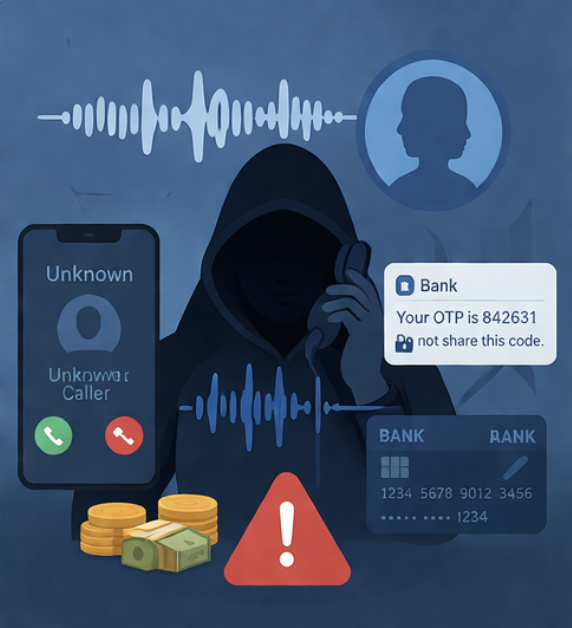 Voice cloning impersonation scam
